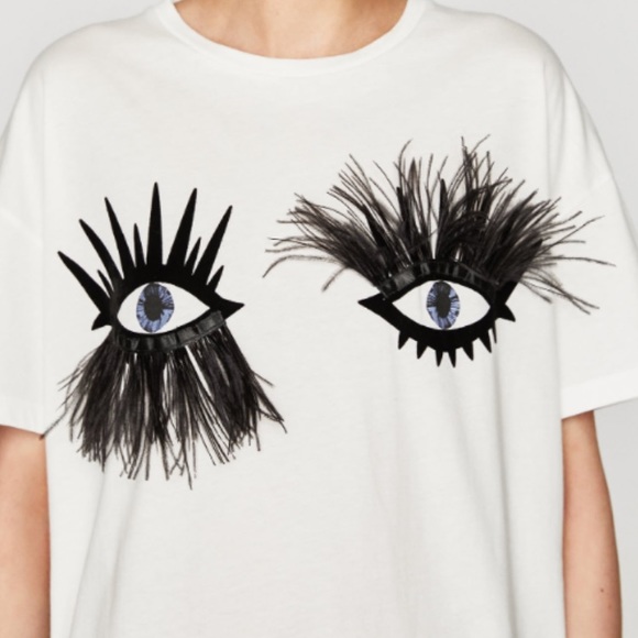 Zara Tops - ISO NOT FOR SALE - IN SEARCH OF ZARA EYES TOP